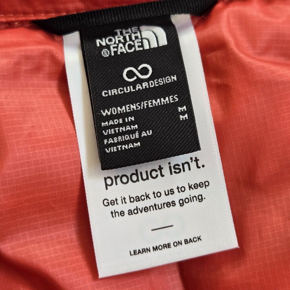 The North Face Womens Thermoball Puffer Jacket Medium Mars Dust Lightweight  NWT - Picture 9 of 14